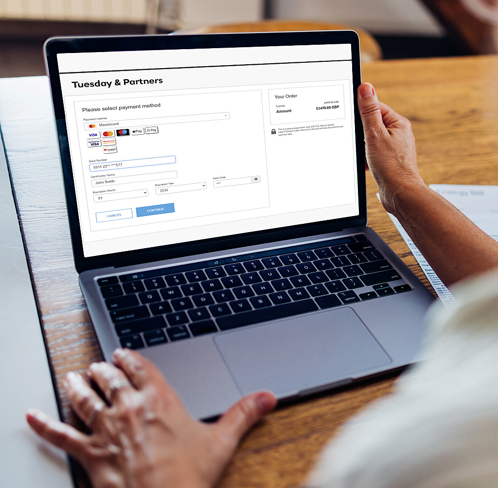 Professional Services payment methods