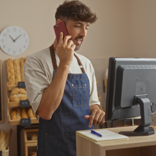 Making payments on the phone