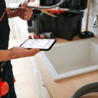 plumber using Payit