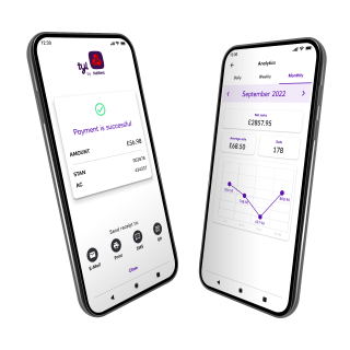 Tap to Pay Android display on smartphone