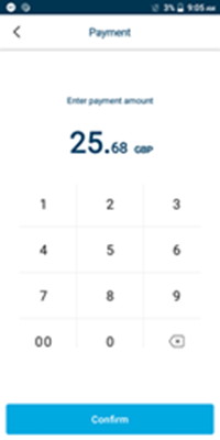 PAX payment amount