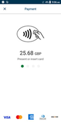 PAX Payment confirmation