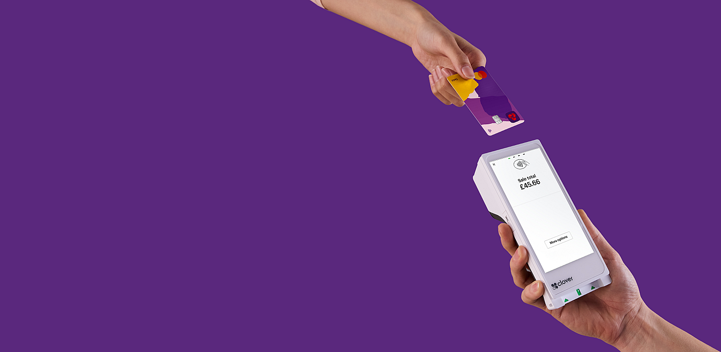 take payment using clover flex3